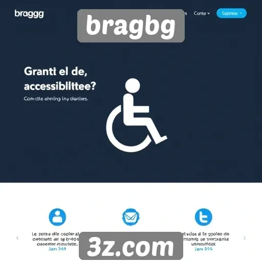 Acessibilidade no site bragbg é priorizada em atualizações